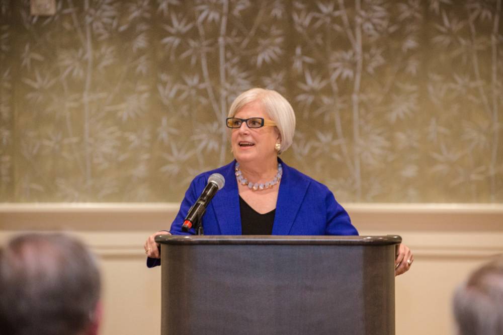 Woman speaking at Naples 2019